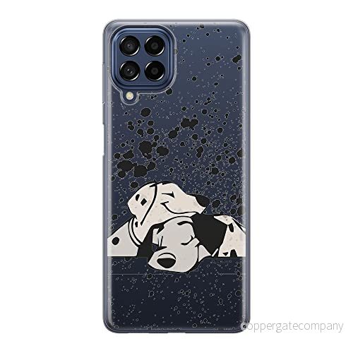ERT GROUP mobiltelefonfodral för Samsung M33 5G originalt och officiellt licensierat Disney mönster Dalmatian 003 optimalt anpassad till formen på mobiltelefonen, gedeeltelijk transparant 5905511346652