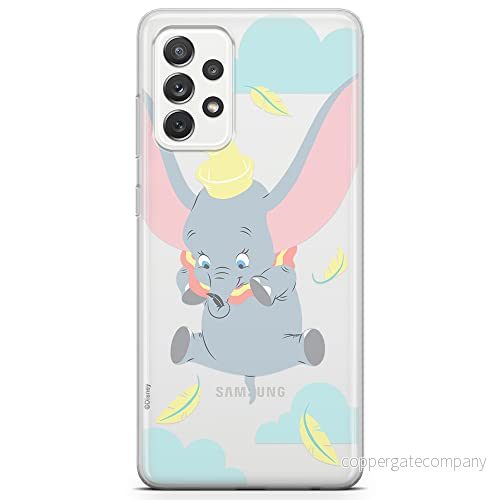 ERT GROUP mobiltelefonfodral för Samsung A72 5G originalt och officiellt licensierat Disney mönster Dumbo 014 optimalt anpassad till formen på mobiltelefonen, gedeeltelijk transparant 5903537075549