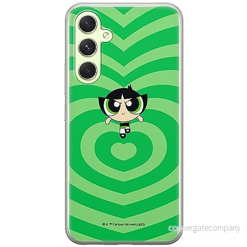 ERT GROUP mobiltelefonfodral för Samsung A54 5G originalt och officiellt licensierat The Powerpuff Girls mönster 005 optimalt anpassad till formen på mobiltelefonen, fodral tillverkad av TPU plast 5905511956523