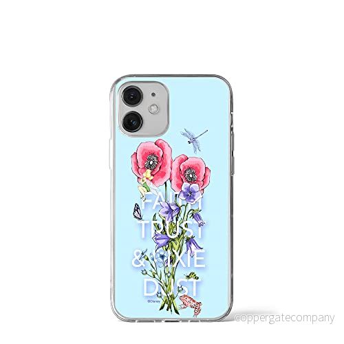 ERT GROUP mobiltelefonfodral för Iphone 12 Mini originalt och officiellt licensierat Disney mönster Tinker Bell 003 optimalt anpassad till formen på mobiltelefonen, fodral tillverkad av TPU plast 5904805664601