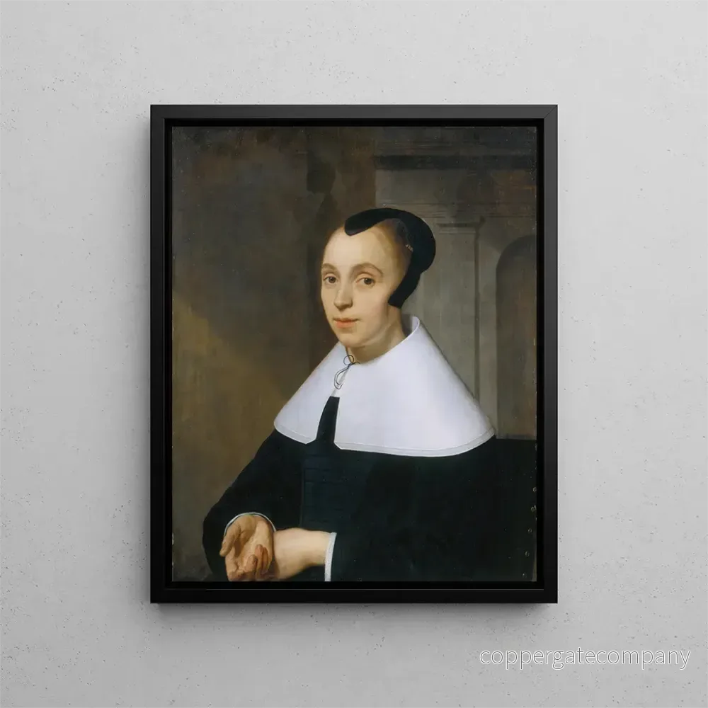 Målning Portrait av en kvinna - Bartholomeus van der Helst | Konsttryck
