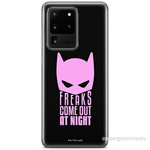 ERT GROUP mobiltelefonfodral för Samsung S20 ULTRA / S11 PLUS originalt och officiellt licensierat DC mönster Batman 052 optimalt anpassad till formen på mobiltelefonen, fodral tillverkad av TPU plast 5905131545428
