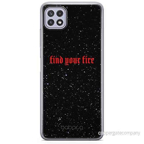 ERT GROUP mobiltelefonfodral för Samsung A22 5G originalt och officiellt licensierat Babaco mönster Find your fire 002 optimalt anpassad till formen på mobiltelefonen, fodral tillverkad av TPU plast 5903932888454
