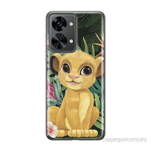 ERT GROUP mobiltelefonfodral för Oneplus NORD 2T 5G originalt och officiellt licensierat Disney mönster Simba & Friends 004 anpassad till formen på mobiltelefonen, fodral tillverkad av TPU plast 5905511279318