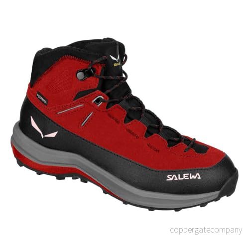 SALEWA Mtn Trainer 2 Mid PTX K, Unisex Stövlar, Flame, 34 EU 4053866545594