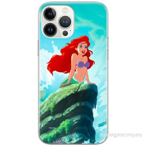ERT GROUP mobiltelefonfodral för Samsung F62 / M62 originalt och officiellt licensierat Disney mönster Ariel 001 optimalt anpassad till formen på mobiltelefonen, fodral tillverkad av TPU plast 5904805536434