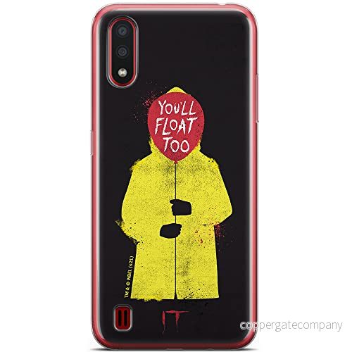 ERT GROUP mobiltelefonfodral för Samsung A01 originalt och officiellt licensierat Horror mönster It 003 optimalt anpassad till formen på mobiltelefonen, fodral tillverkad av TPU plast 5905131950048