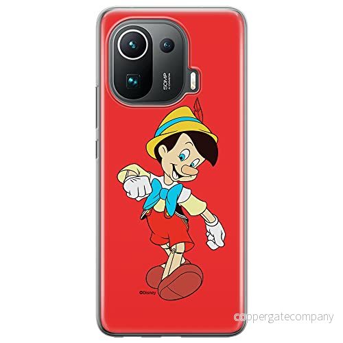 ERT GROUP mobiltelefonfodral för Xiaomi MI 11 PRO originalt och officiellt licensierat Disney mönster Pinocchio 001 optimalt anpassad till formen på mobiltelefonen, fodral tillverkad av TPU plast 5905131138941