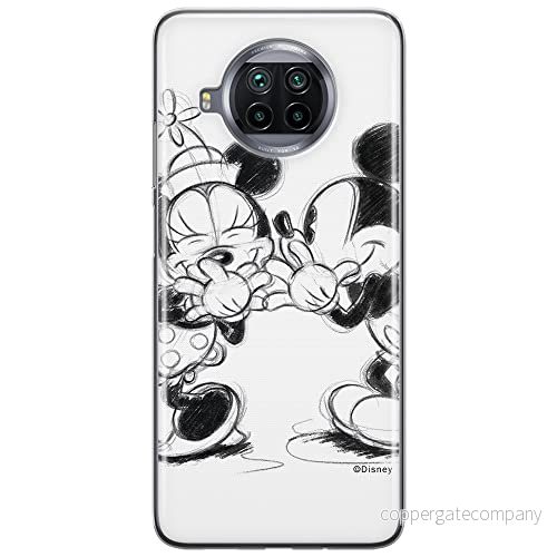 ERT GROUP mobiltelefonfodral för Xiaomi REDMI NOTE 9T originalt och officiellt licensierat Disney mönster Mickey & Minnie 010 anpassad till formen på mobiltelefonen, fodral tillverkad av TPU plast 5904805647093