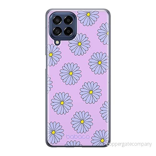 ERT GROUP mobiltelefonfodral för Samsung M53 5G originalt och officiellt licensierat Babaco mönster Flowers 021 optimalt anpassad till formen på mobiltelefonen, fodral tillverkad av TPU plast 5905511384661