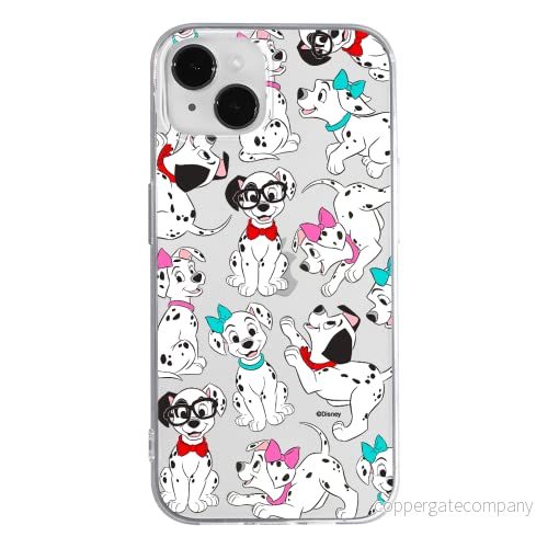 ERT GROUP mobiltelefonfodral för Iphone 13 MINI originalt och officiellt licensierat Disney mönster Dalmatians 006 optimalt anpassad till formen på mobiltelefonen, gedeeltelijk transparant 5905131801869