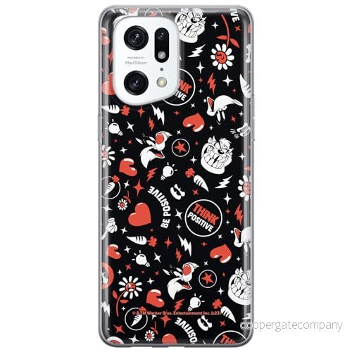 ERT GROUP mobiltelefonfodral för Oppo FIND X5 PRO originalt och officiellt licensierat Looney Tunes mönster 027 anpassad till formen på mobiltelefonen, fodral tillverkad av TPU plast 5905795132781