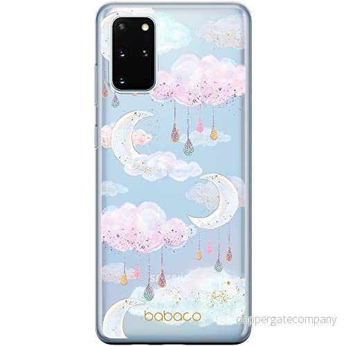 ERT GROUP mobiltelefonfodral för Samsung S20 PLUS / S11 originalt och officiellt licensierat Babaco mönster Sky 001 Vit optimalt anpassad till formen på mobiltelefonen, gedeeltelijk transparant 5904805420825