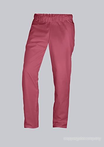 BP 1645-400-0182-2XLn unisex-byxa, med gummikudde i midjan, 215,00 g/m² tygblandning, brombär,2XLn 4055301601728