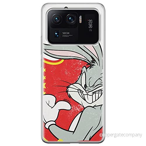 ERT GROUP mobiltelefonfodral för Xiaomi MI 11 ULTRA originalt och officiellt licensierat Looney Tunes mönster Bugs 010 optimalt anpassad till formen på mobiltelefonen, fodral tillverkad av TPU plast 5903932712797