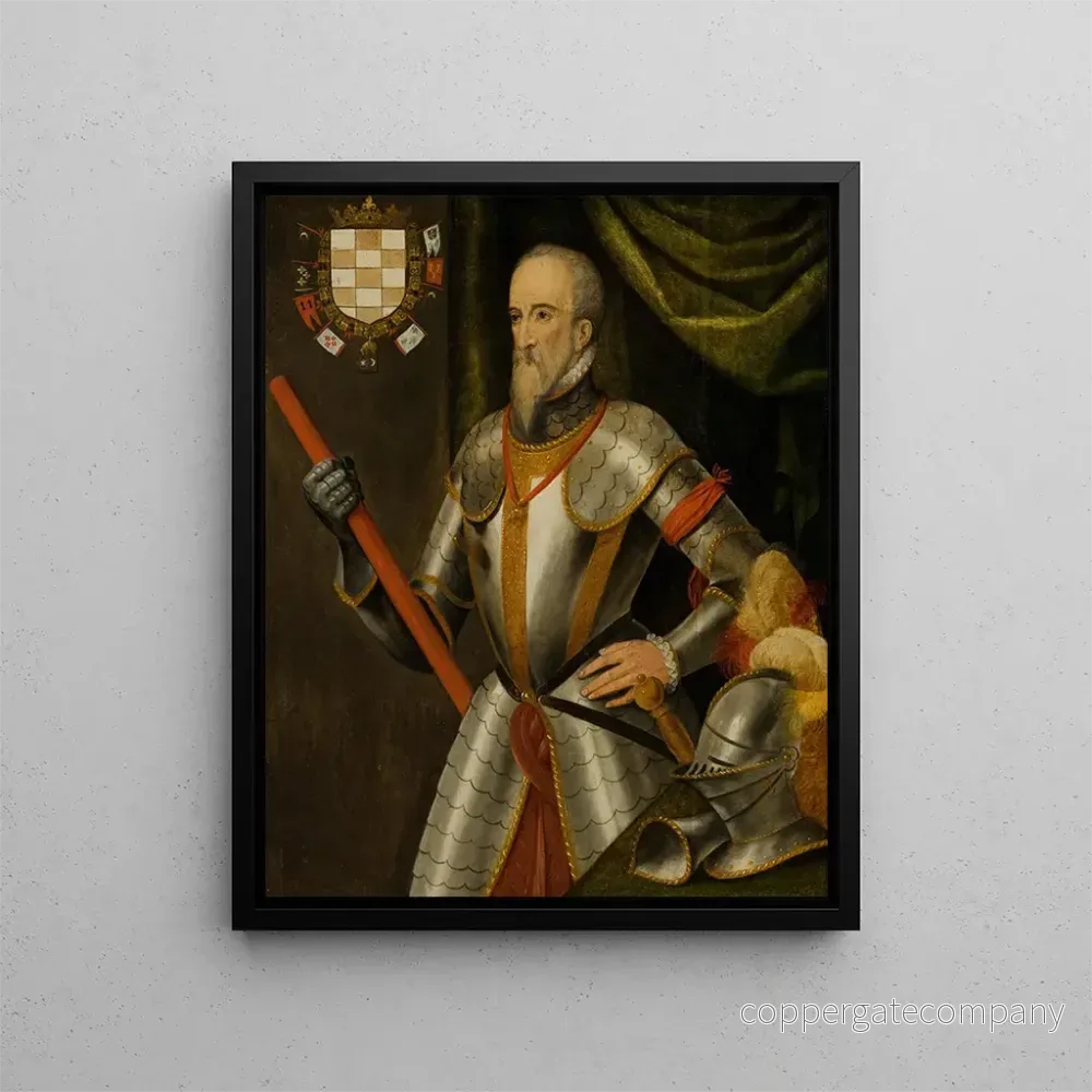 Målning Le duc d'Albe 1507-1582 - Anonym | Konsttryck