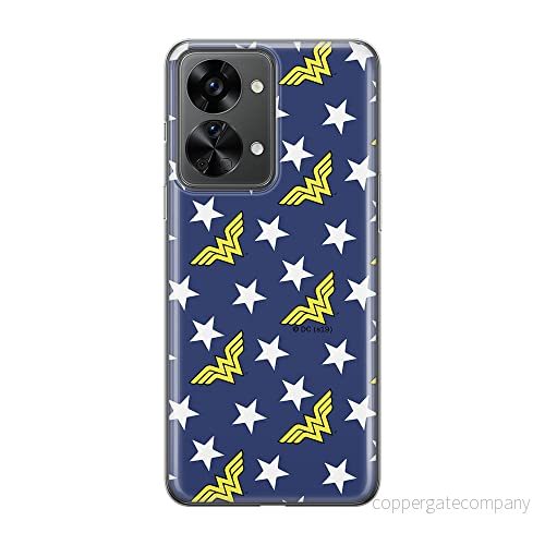 ERT GROUP mobiltelefonfodral för Oneplus NORD 2T 5G originalt och officiellt licensierat DC mönster Wonder Woman 007 optimalt anpassad till formen på mobiltelefonen, fodral tillverkad av TPU plast 5905511267681