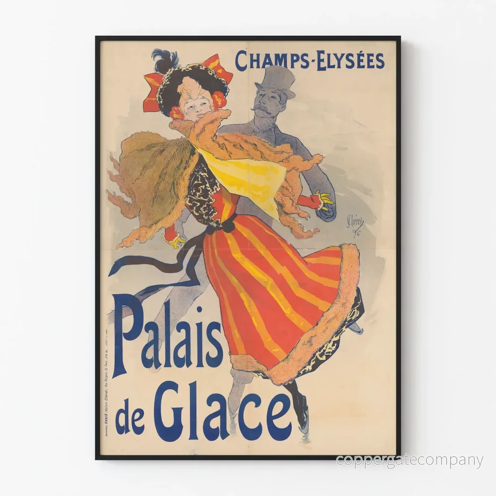 Vintageposter Palais de Glace Champs-Élysées