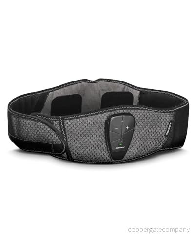 Compex Corebelt 3.0, Muskelelektrostimuleringsbälte, 200 Intensitetsnivåer, Tona Och Stärk Dina Magmuskler, Stimulerar Magmuskler Ländryggsregion, L/Xl 190446720409