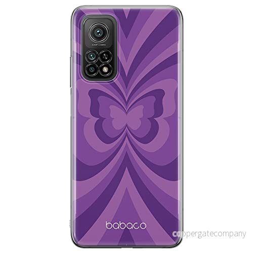 ERT GROUP mobiltelefonfodral för Xiaomi MI 10T 5G / PRO originalt och officiellt licensierat Babaco mönster Butterflies 001, fodral tillverkad av TPU plast 5904805716928