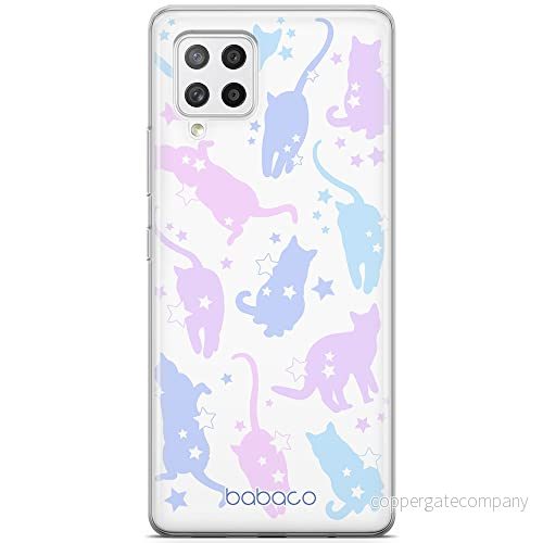 ERT GROUP mobiltelefonfodral för Samsung A42 5G originalt och officiellt licensierat Babaco mönster Cats 016 optimalt anpassad till formen på mobiltelefonen, fodral tillverkad av TPU plast 5905131099679