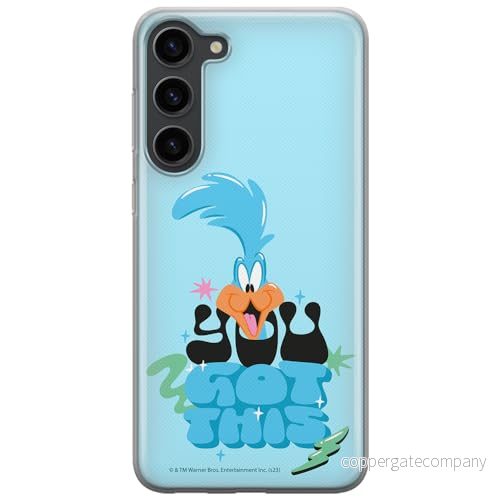 ERT GROUP mobiltelefonfodral för Samsung S23 originalt och officiellt licensierat Looney Tunes mönster Roadrunner 003 optimalt anpassad till formen på mobiltelefonen, fodral tillverkad av TPU plast 5905795126711