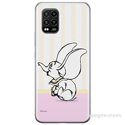 ERT GROUP mobiltelefonfodral för Xiaomi MI 10 LITE originalt och officiellt licensierat Disney mönster Dumbo 009 optimalt anpassad till formen på mobiltelefonen, fodral tillverkad av TPU plast 5903537143262