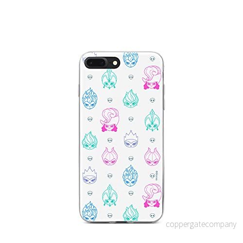 ERT GROUP mobiltelefonfodral för Iphone 7 PLUS/ 8 PLUS originalt och officiellt licensierat Disney mönster Villains 006 anpassad till formen på mobiltelefonen, fodral tillverkad av TPU plast 5905131382801