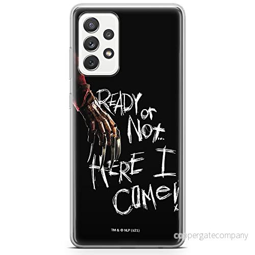 ERT GROUP mobiltelefonfodral för Samsung A53 5G originalt och officiellt licensierat Horror mönster Nightmare of Elm Street 001 anpassad till formen på mobiltelefonen, fodral tillverkad av TPU plast 5905511070878