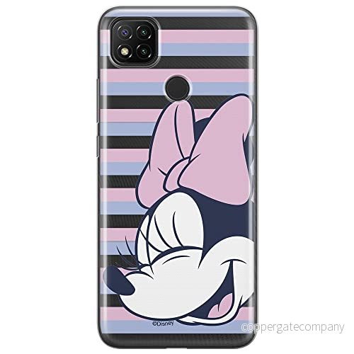 ERT GROUP mobiltelefonfodral för Xiaomi REDMI 9C originalt och officiellt licensierat Disney mönster Minnie 022 optimalt anpassad till formen på mobiltelefonen, gedeeltelijk transparant 5903040276471
