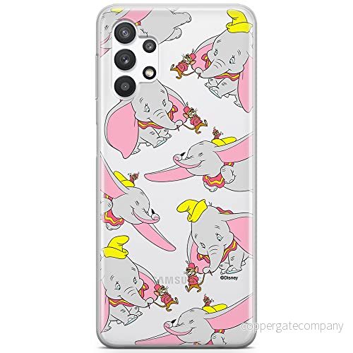 ERT GROUP mobiltelefonfodral för Samsung A32 5G originalt och officiellt licensierat Disney mönster Dumbo 016 optimalt anpassad till formen på mobiltelefonen, gedeeltelijk transparant 5905131804778