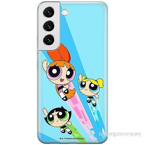 ERT GROUP mobiltelefonfodral för Samsung S22 PLUS originalt och officiellt licensierat The Powerpuff Girls mönster 032, fodral tillverkad av TPU plast 5905511978419