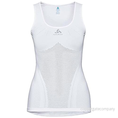 Odlo dam SUW rund hals singlet performance undertröja, vit, XS 7613361151569