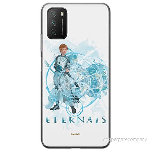 ERT GROUP mobiltelefonfodral för Xiaomi REDMI 9T originalt och officiellt licensierat Marvel mönster Eternals 015 optimalt anpassad till formen på mobiltelefonen, fodral tillverkad av TPU plast 5904805602252