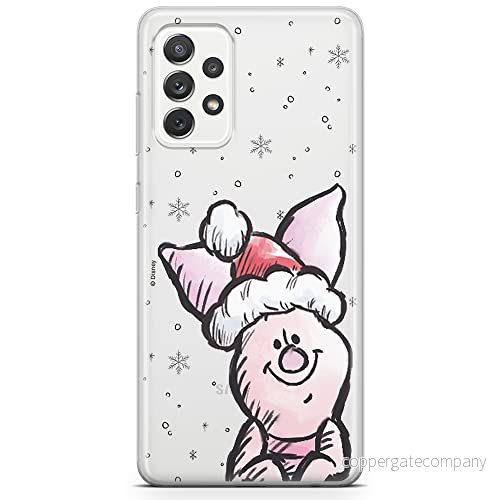 ERT GROUP mobiltelefonfodral för Samsung A73 5G originalt och officiellt licensierat Disney mönster Winnie the Pooh and friends 027 anpassad till formen på mobiltelefonen, gedeeltelijk transparant 5904805511455