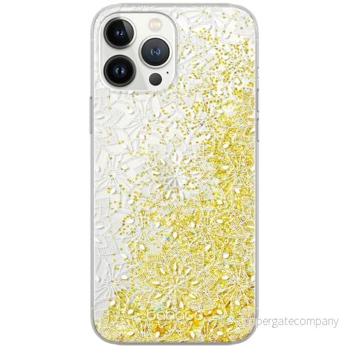 ERT GROUP mobiltelefonfodral för Apple Iphone XS Max originalt och officiellt licensierat Babaco mönster Mandalas 009 Vit optimalt anpassad till formen på mobiltelefonen, med glitter overflow effekt 5904805855160