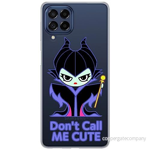 ERT GROUP mobiltelefonfodral för Samsung M33 5G originalt och officiellt licensierat Disney mönster Maleficent 003 optimalt anpassad till formen på mobiltelefonen, gedeeltelijk transparant 5905511354985