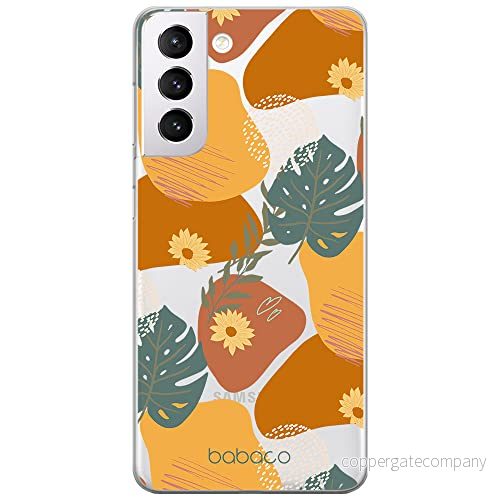 ERT GROUP mobiltelefonfodral för Samsung S21 PLUS originalt och officiellt licensierat Babaco mönster Plants 008 optimalt anpassad till formen på mobiltelefonen, gedeeltelijk transparant 5903932571493