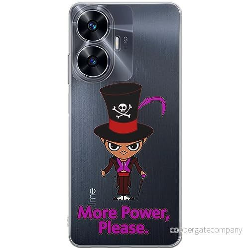 ERT GROUP mobiltelefonfodral för Realme C55 originalt och officiellt licensierat Disney mönster Dr. Facilier 001 optimalt anpassad till formen på mobiltelefonen, gedeeltelijk transparant 5905511869113