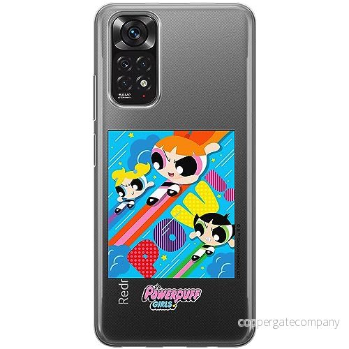ERT GROUP mobiltelefonfodral för Xiaomi REDMI NOTE 11 4G/ 11S 4G originalt och officiellt licensierat The Powerpuff Girls mönster 025, gedeeltelijk transparant 5905511970826