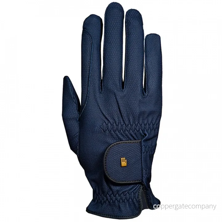 Ridhandske Vesta Grip Marinblå Roeckl Handskar 4044791625550