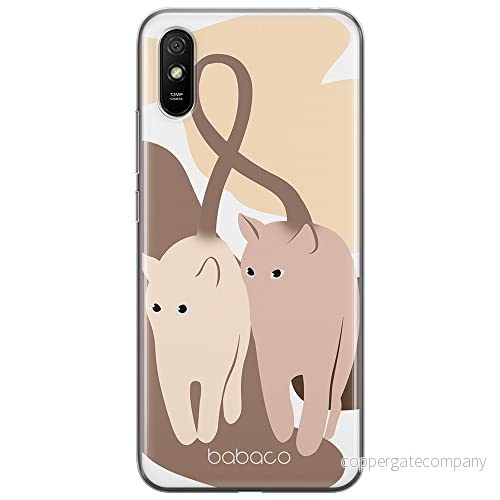 ERT GROUP mobiltelefonfodral för Xiaomi REDMI 9A originalt och officiellt licensierat Babaco mönster Cats 002 optimalt anpassad till formen på mobiltelefonen, fodral tillverkad av TPU plast 5905131084729