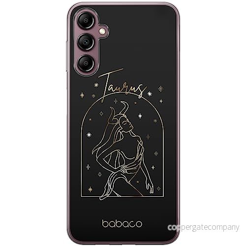 ERT GROUP mobiltelefonfodral för Samsung A14 4G/5G originalt och officiellt licensierat Babaco mönster Zodiac Woman 002 optimalt anpassad till formen på mobiltelefonen, fodral tillverkad av TPU plast 5905511821487