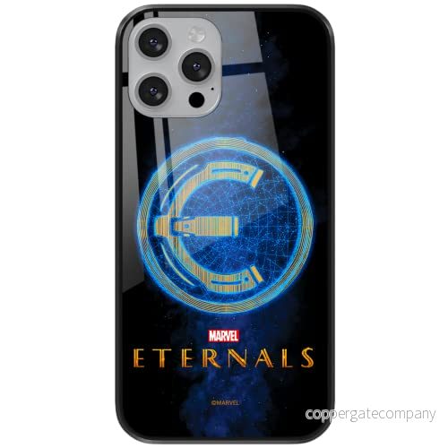 ERT GROUP mobiltelefonfodral för Apple Iphone X/XS originalt och officiellt licensierat Marvel mönster Eternals 005 tillverkad av härdat glas, optimalt anpassat till mobilens form, skyddsfodral 5904805106279