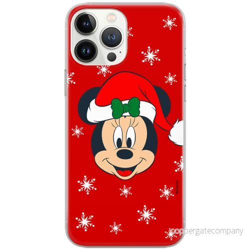 ERT GROUP mobiltelefonfodral för Huawei P30 Lite originalt och officiellt licensierat Disney mönster Minnie 061 Vit optimalt anpassad till formen på mobiltelefonen, fodral tillverkad av TPU plast 5903932064834