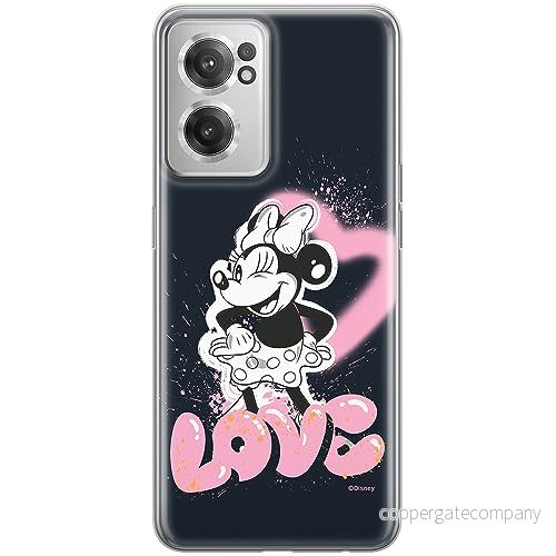 ERT GROUP mobiltelefonfodral för OnePlus NORD CE 2 originalt och officiellt licensierat Disney mönster Minnie 079 optimalt anpassad till formen på mobiltelefonen, fodral tillverkad av TPU plast 5905795031428