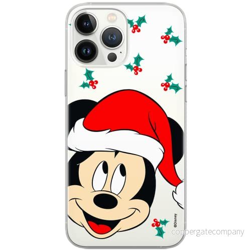 ERT GROUP mobiltelefonfodral för Apple Iphone 11 originalt och officiellt licensierat Disney mönster Mickey 041 Vit optimalt anpassad till formen på mobiltelefonen, gedeeltelijk transparant 5903932059557