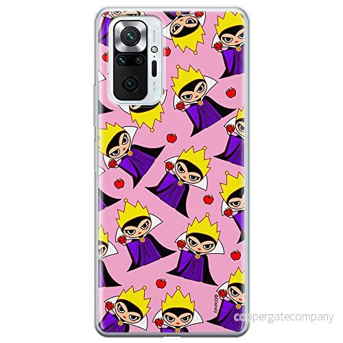 ERT GROUP mobiltelefonfodral för Xiaomi REDMI NOTE 10 PRO originalt och officiellt licensierat Disney mönster The Evil Queen 003 anpassad till formen på mobiltelefonen, fodral tillverkad av TPU plast 5905131477347