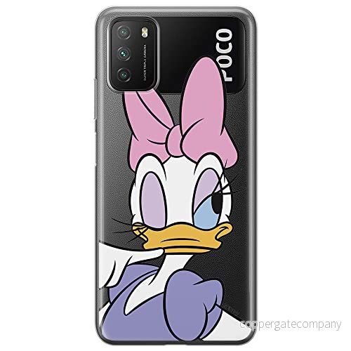 ERT GROUP mobiltelefonfodral för Xiaomi REDMI 9T originalt och officiellt licensierat Disney mönster Daisy 003 optimalt anpassad till formen på mobiltelefonen, gedeeltelijk transparant 5904805594281