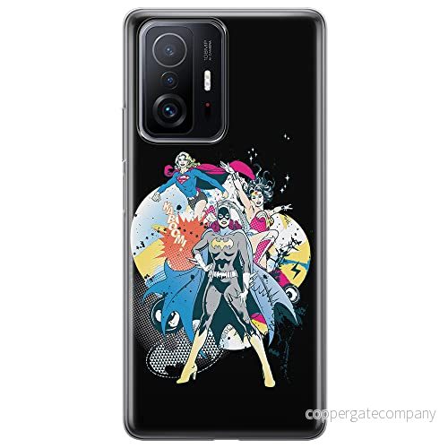 ERT GROUP mobiltelefonfodral för Xiaomi 11T 5G / PRO originalt och officiellt licensierat DC mönster Super Girls 001 anpassad till formen på mobiltelefonen, fodral tillverkad av TPU plast 5904805563201